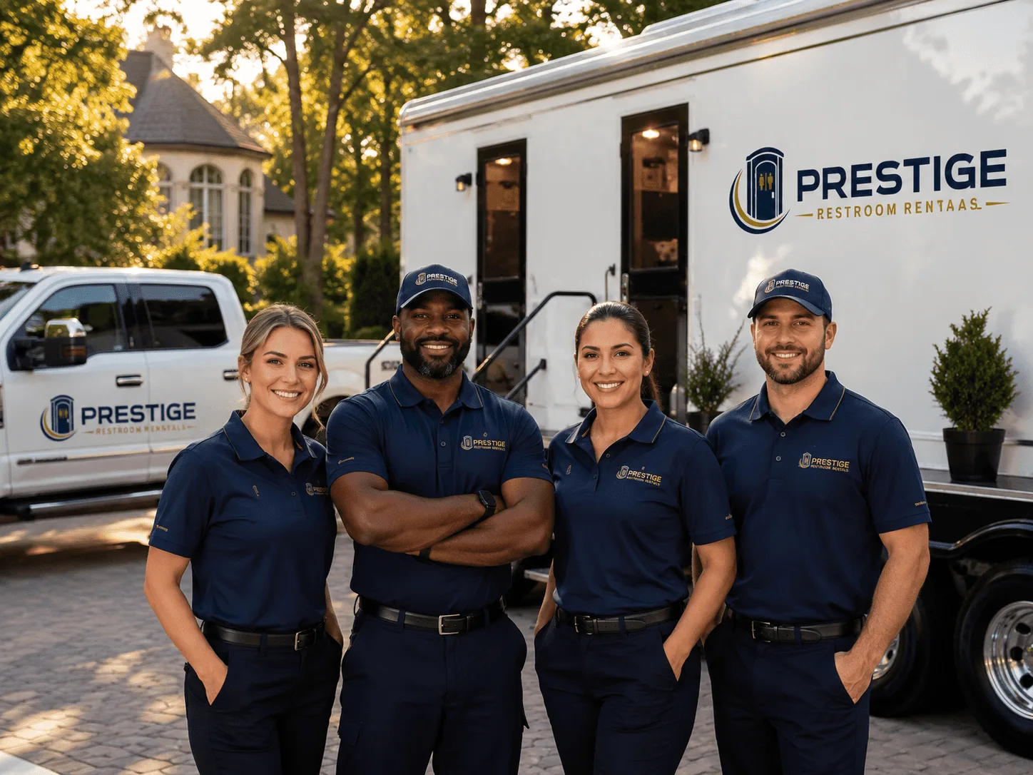 Trusted Luxury Portable Restrooms company in Thicket, TX